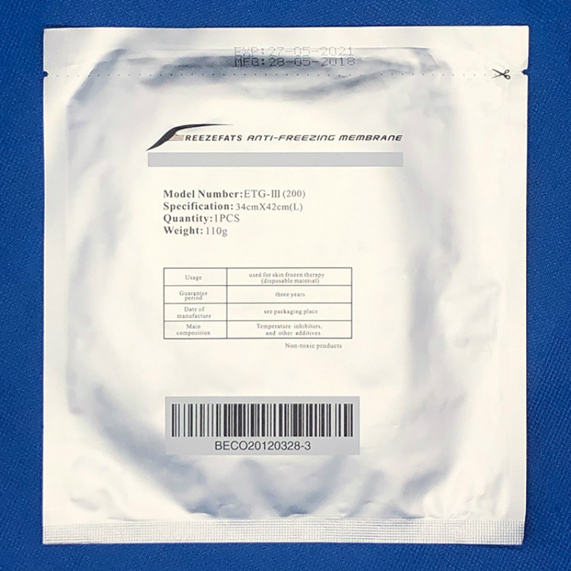 Slimming Machine Cryo Anti Freezing Membranes Cool Pad Anti Freeze Cryotherapy Antifreeze Membrane 27x30CM 34x42CM For Clinical Salon Use
Slimming Machine Cryo Anti Freezing Membranes Cool Pad Anti Freeze Cryotherapy Antifreeze Membrane 27x30CM 34x42CM For Clinical Salon Use