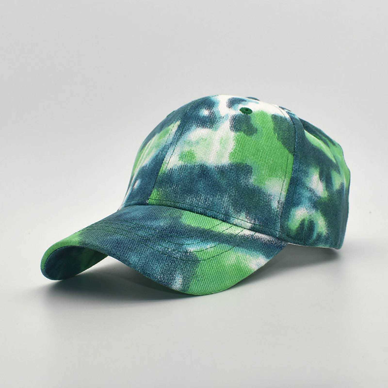 Ball Caps Cap Pack Tie Dye Baseball Cap Men's And Women's Fashion Trend Duck Cap Spring And Summer Outdoor Casual Fitted Dad Hats for Men G2