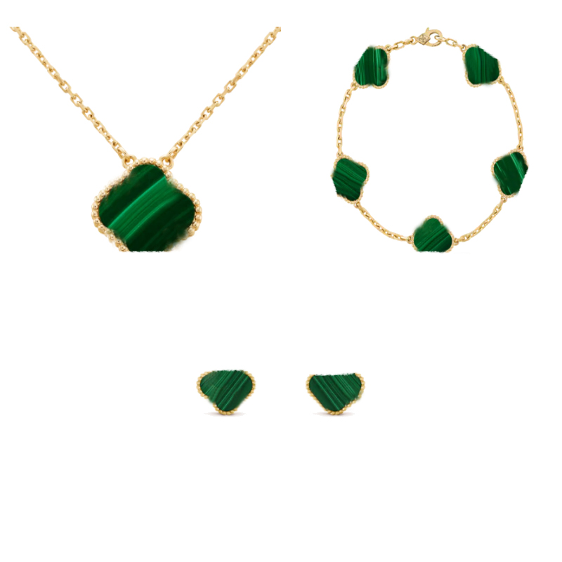 Classic Four Leaf Clover Bracelet Bangle Chain 18K Gold Agate Shell Mother of Pearl bracelet designer for women Valentines Mothers Day gift clover necklace suit
Classic Four Leaf Clover Bracelet Bangle Chain 18K Gold Agate Shell Mother of Pearl bracelet designer for women Valentines Mothers Day gift clover necklace suit