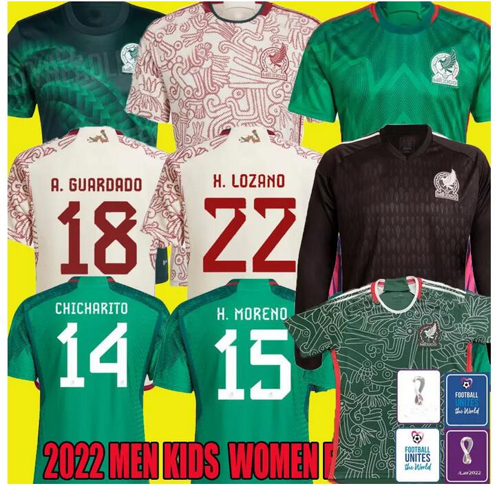 2022 Mexico soccer jerseyS H.LOZANO CHICHARITO RAUL WORLD 22 23 CUP player version 2023 G DOS SANTOS OCHOA Camisetas long sleeve women men kids kit football shirts 
2022 Mexico soccer jerseyS H.LOZANO CHICHARITO RAUL WORLD 22 23 CUP player version 2023 G DOS SANTOS OCHOA Camisetas long sleeve women men kids kit football shirts
