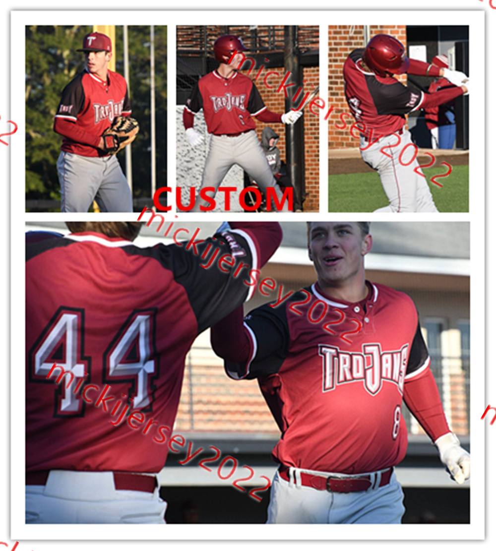 James Baseball Troy Trojans Baseball Jersey Custom Stitched Jesse Hall William Sullivan Donovan Whibbs Easton Kirk Clay Stearns Trey Leonard Kyle Mock Ryan, White
James Baseball Troy Trojans Baseball Jersey Custom Stitched Jesse Hall William Sullivan Donovan Whibbs Easton Kirk Clay Stearns Trey Leonard Kyle Mock Ryan, White