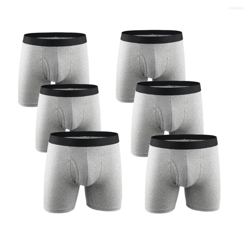 Underpants 6 Pack Men' Boxer Briefs Good Performance Long Man Front With Pouch Cotton Underwear Men, Black
Underpants 6 Pack Men' Boxer Briefs Good Performance Long Man Front With Pouch Cotton Underwear Men, Black