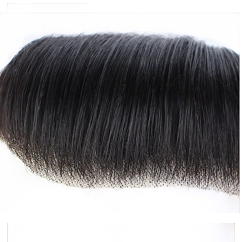 Synthetic s Frontal Hairpiece for Men Natural Black line Loss Straight Tape in Human Toupee Replacement System 230210