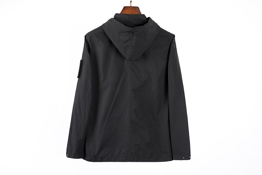 AAA quality brand men's topstoney jackets 4-color multi-pocket drawcord hood coat Loose casual jacket Size M-2XL