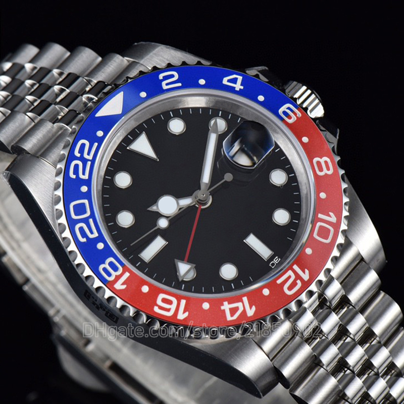 Men's Watch 2023 upgraded all colors GMT II-126710 adjustable 40mm ceramic watch ring luxury men's mechanical automaton core wrist strap with fully box certificate, Color 2
Men's Watch 2023 upgraded all colors GMT II-126710 adjustable 40mm ceramic watch ring luxury men's mechanical automaton core wrist strap with fully box certificate, Color 2