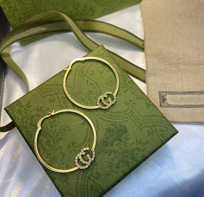 2023 Hoop Earrings brass diamond set letter earrings designer for women fashion gorgeous luxury brand celebrity same style new earring top jewelry with box and stamp
2023 Hoop Earrings brass diamond set letter earrings designer for women fashion gorgeous luxury brand celebrity same style new earring top jewelry with box and stamp