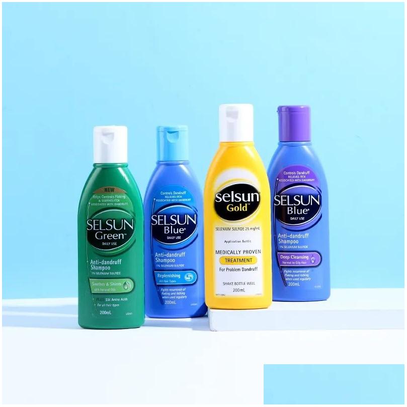 Shampoo Conditioner Selsun Blue Dandruff Medicated Shampoo 200Ml Treatment Anti Seborrheic Dermatitis Relieve Flaking Itching Cools Dh7Ej
Shampoo Conditioner Selsun Blue Dandruff Medicated Shampoo 200Ml Treatment Anti Seborrheic Dermatitis Relieve Flaking Itching Cools Dh7Ej