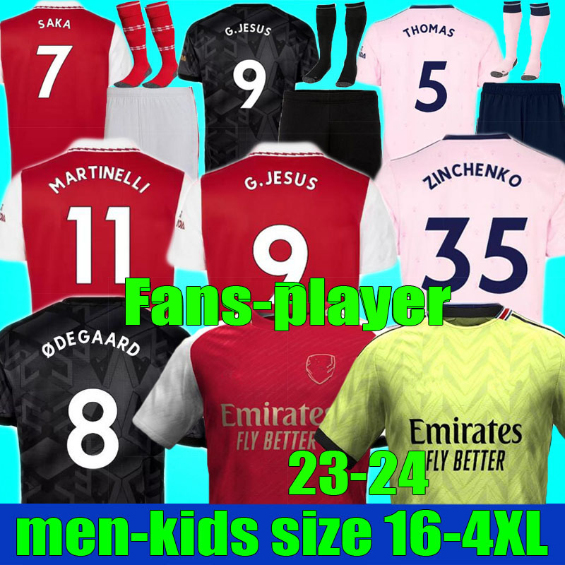22 23 24 SMITH ROWE SAKA soccer jerseys MARTINELLI Fans Player 2022 2023 2024 football shirt ODEGAARD Nketiah G.JESUS FABIO VIEIRA SALIBA JORGINHO Men Kids sets kit, 22-23 away
22 23 24 SMITH ROWE SAKA soccer jerseys MARTINELLI Fans Player 2022 2023 2024 football shirt ODEGAARD Nketiah G.JESUS FABIO VIEIRA SALIBA JORGINHO Men Kids sets kit, 22-23 away