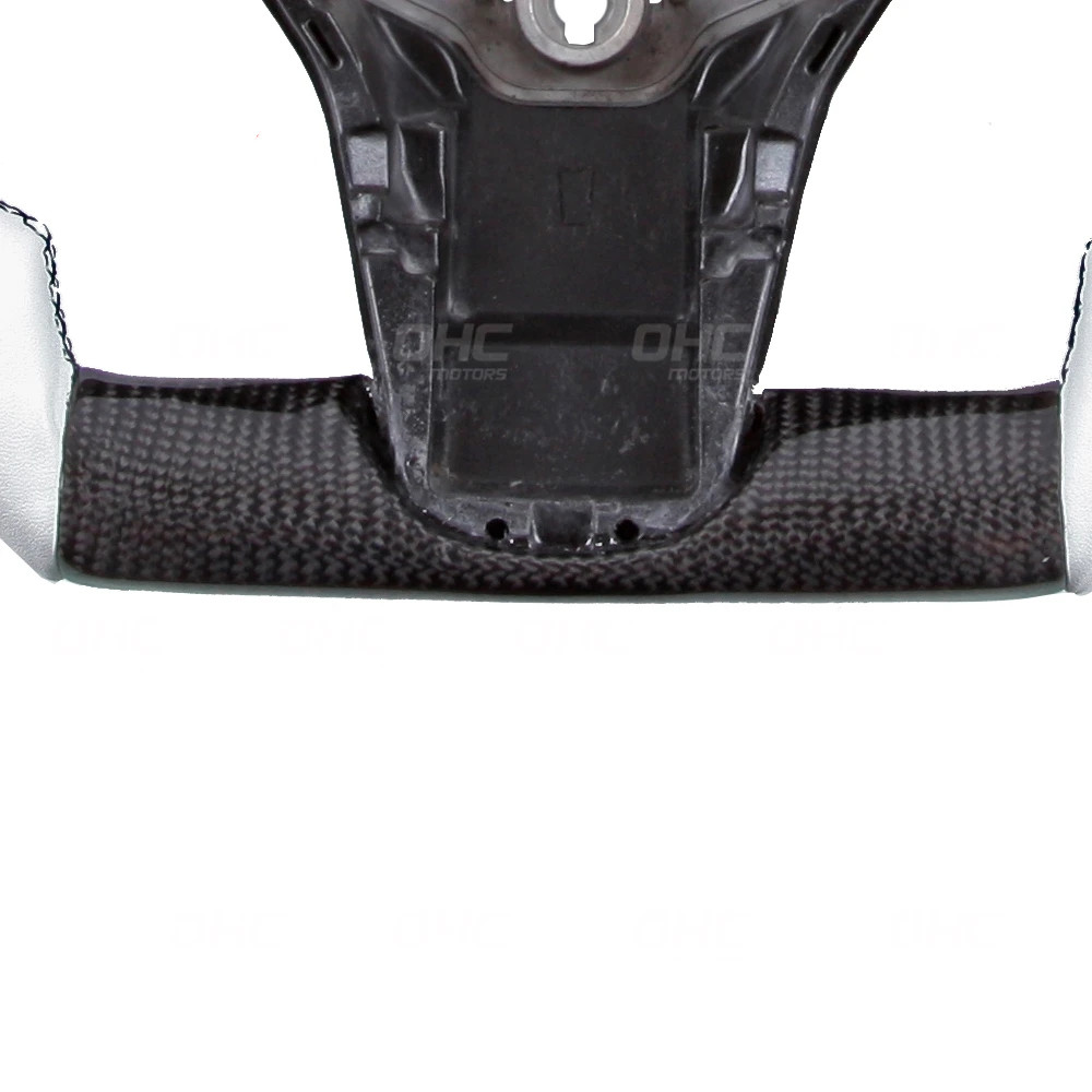 LED Racing Sport Carbon Fiber Steering Wheel for Tesla Model 3 Auto Steering System