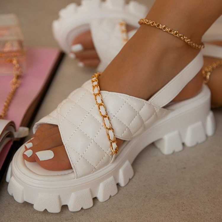 Slippers Chunky Platform Women Shoes 2022 New Spring Autumn Open Toe Sandals Casual Beach Slides Designer Slippers Chain Flip Flops R230210, Black
Slippers Chunky Platform Women Shoes 2022 New Spring Autumn Open Toe Sandals Casual Beach Slides Designer Slippers Chain Flip Flops R230210, Black
