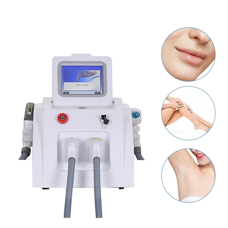 2000W 2-in-1 Diode Laser IPL Hair Removal & Tattoo Removal Machine - Portable Professional 2024 Salon Device for Pigment Removal