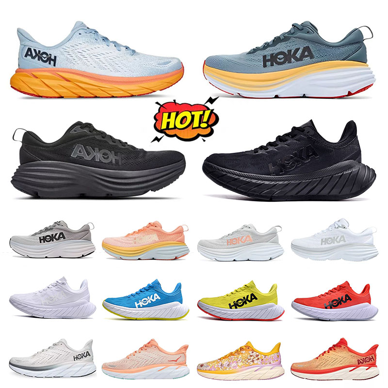2023 HOKA ONE ONE Bondi 8 Running Shoe Clifton carbon x2 Kawana Challenger ATR 6 Sneakers lifestyle Shock absorption Outdoor Designer Women Men shoes size 36-45, Carbon x2 (2) 36.5-42.5
2023 HOKA ONE ONE Bondi 8 Running Shoe Clifton carbon x2 Kawana Challenger ATR 6 Sneakers lifestyle Shock absorption Outdoor Designer Women Men shoes size 36-45, Carbon x2 (2) 36.5-42.5