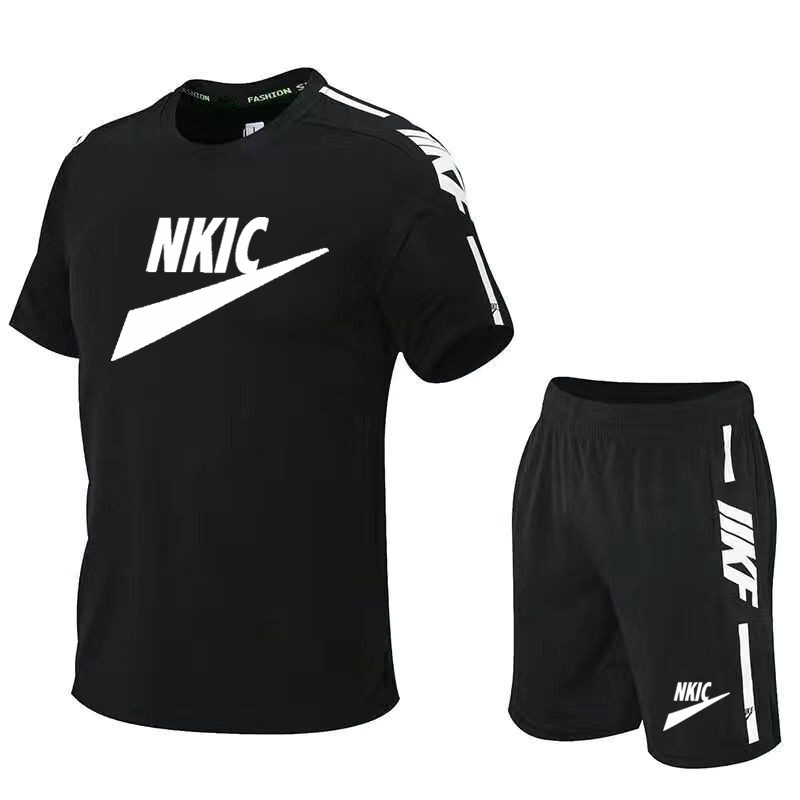 2023 Summer Tracksuits men's fashion Brand sportswear Jogging T-shirt suit Street beach shorts T-shirt sports ball suit casual suit men's suit, Black 2
2023 Summer Tracksuits men's fashion Brand sportswear Jogging T-shirt suit Street beach shorts T-shirt sports ball suit casual suit men's suit, Black 2