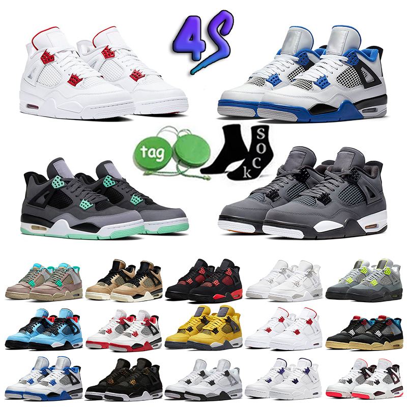 4 4s Jumpman Mens Basketball Shoes University Blue Military Black Cat Red Cement Photon Dust Cactus Jack Men Women Trainer Outdoor Sports Sneakers, 25
4 4s Jumpman Mens Basketball Shoes University Blue Military Black Cat Red Cement Photon Dust Cactus Jack Men Women Trainer Outdoor Sports Sneakers, 25