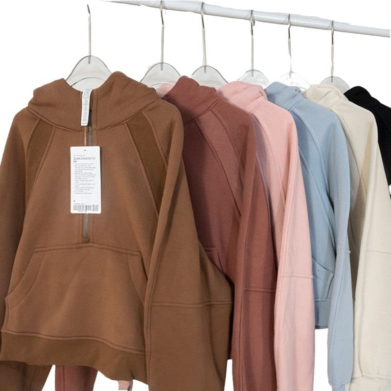 Hoodies Sweatshirts Scuba Half Hoodie Womens Yoga Suit Designer Lululemens Hooded Sweatshirt Ladies Gym Sportswear Outdoor Sports Jogging Hoody, Ruru 1
Hoodies Sweatshirts Scuba Half Hoodie Womens Yoga Suit Designer Lululemens Hooded Sweatshirt Ladies Gym Sportswear Outdoor Sports Jogging Hoody, Ruru 1