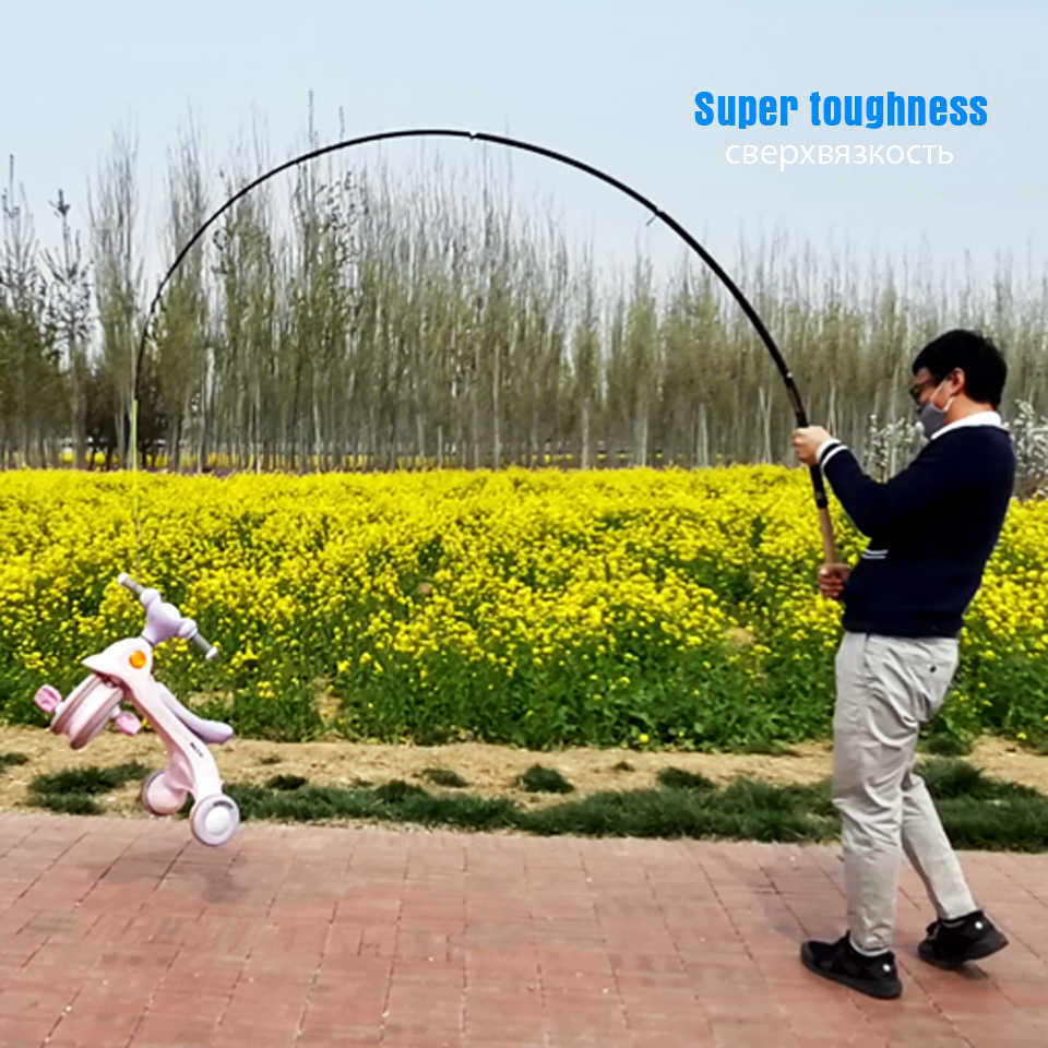Boat Fishing Rods Promotion! 27m 30m 36m Telescopic Fishing Rod carbon wooden handle Spinning Rod sea carp fishing pole Lure Weight 30150g J230211
