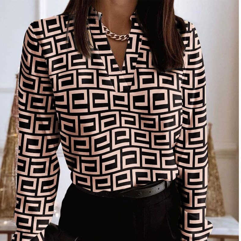 Designer Casual Tops Women Shirts Blouses Fashion V-Neck Long Sleeve Printed Shirt Plus Size 3xl, Pineapple printing
Designer Casual Tops Women Shirts Blouses Fashion V-Neck Long Sleeve Printed Shirt Plus Size 3xl, Pineapple printing