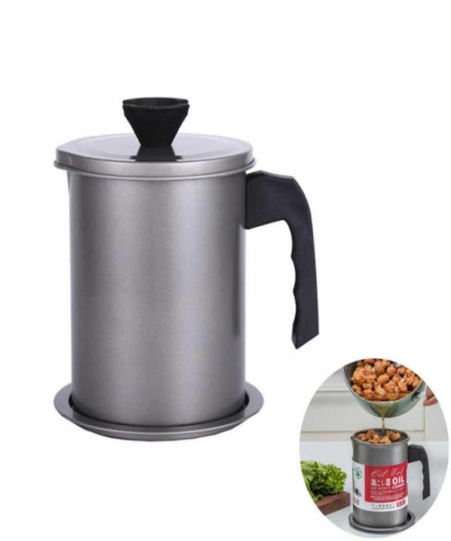 LMETJMA Stainless Steel Oil Filter Bottle Kitchen Oil Storage Can Container With Removable A Coaster Tray Grease Keeper KC0413 2103283884
LMETJMA Stainless Steel Oil Filter Bottle Kitchen Oil Storage Can Container With Removable A Coaster Tray Grease Keeper KC0413 2103283884