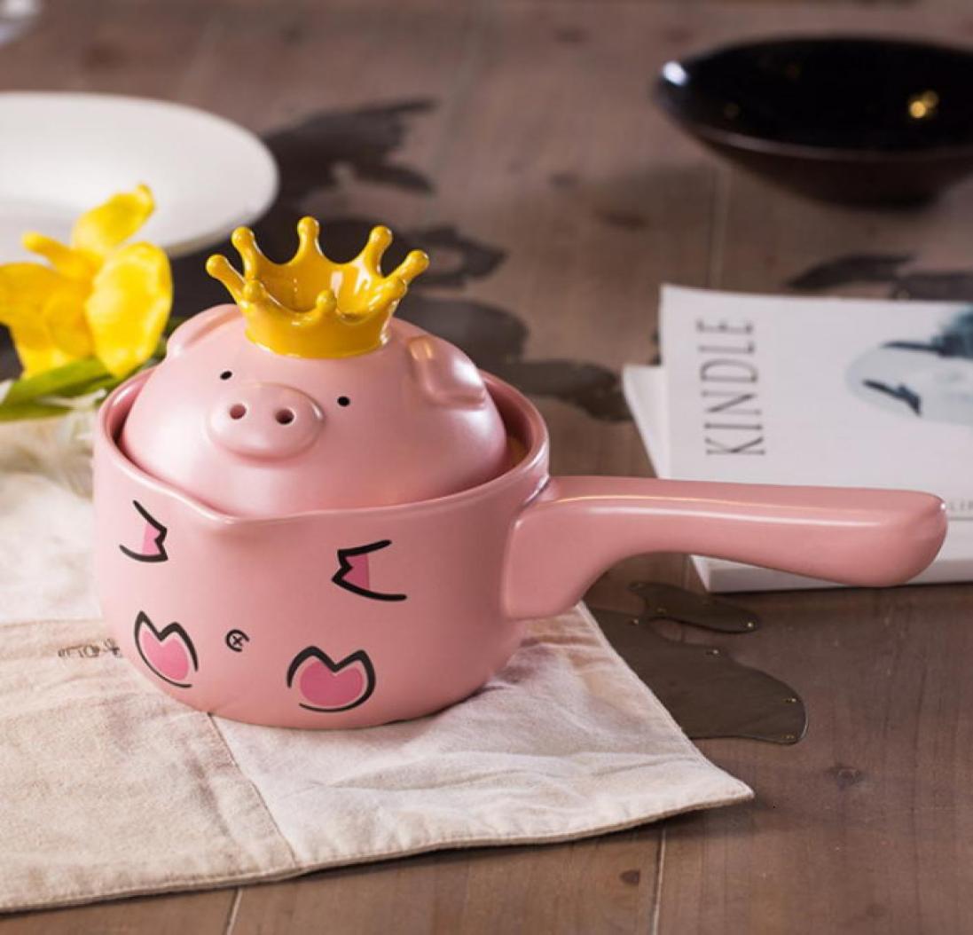 Milk Pot Pink Pig Ceramic Coffee Heating Baby Food Sauce Pan Kitchen Tools Single Handle NonStick Cooking With Cover LA135 2212021839490
Milk Pot Pink Pig Ceramic Coffee Heating Baby Food Sauce Pan Kitchen Tools Single Handle NonStick Cooking With Cover LA135 2212021839490