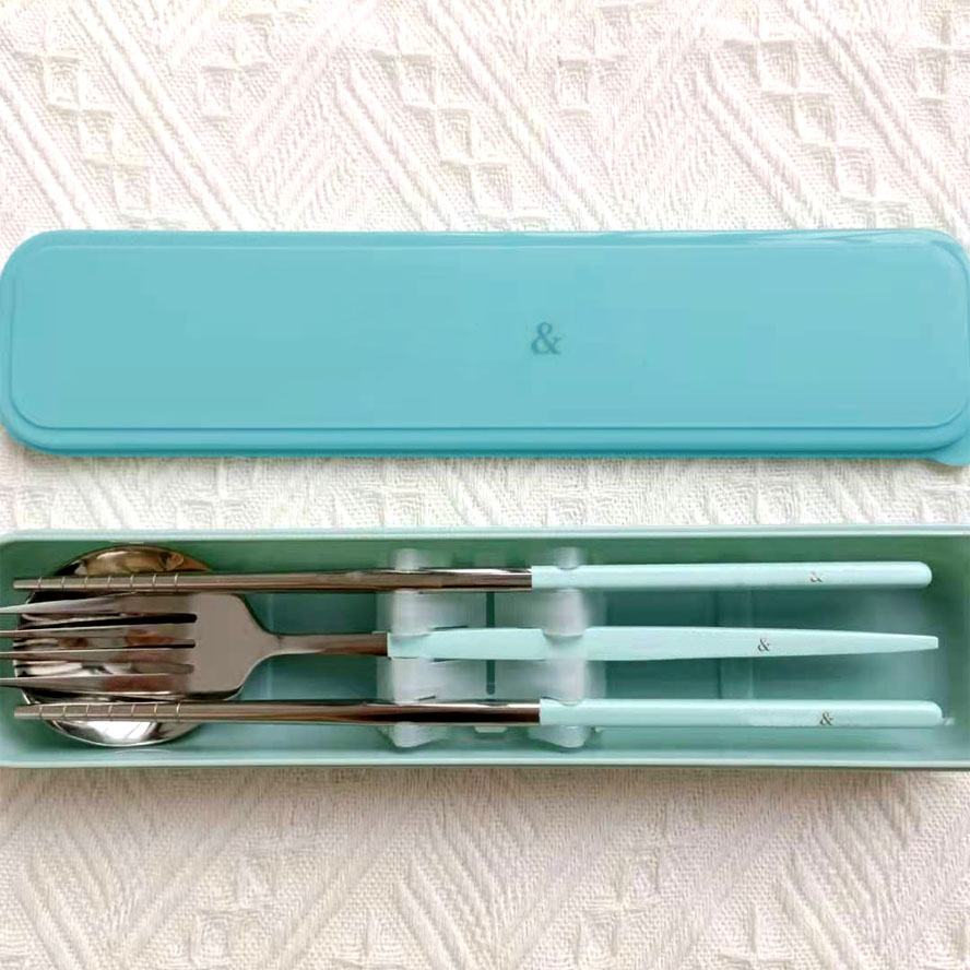Designer Blue Forks Spoons Chopsticks Stainless Steel Dinnerware Set Tableware With Case Christmas Gift SUPER1ST1001
Designer Blue Forks Spoons Chopsticks Stainless Steel Dinnerware Set Tableware With Case Christmas Gift SUPER1ST1001