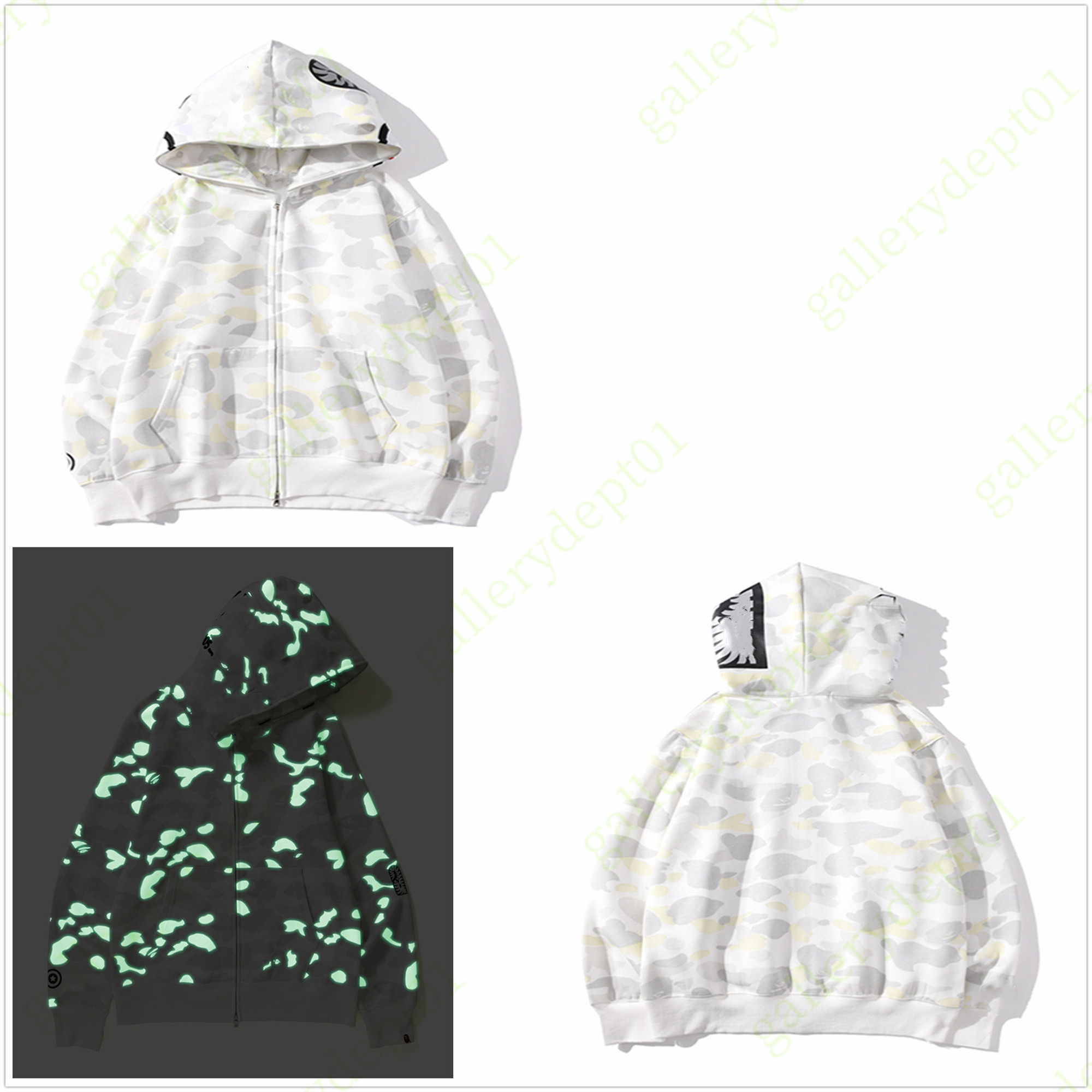 luminous mens hoodies designer hoodie Shark women sweatshirts letters Camo hoody oversized cotton zip sweaters hoodys embroidered cardigan a1 6Q86, Style no. 8
luminous mens hoodies designer hoodie Shark women sweatshirts letters Camo hoody oversized cotton zip sweaters hoodys embroidered cardigan a1 6Q86, Style no. 8