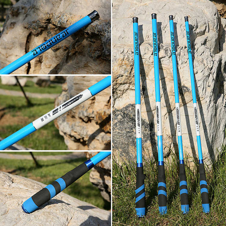 Boat Fishing Rods Goture Super Hard Carbon Fiber Telescopic Fishing Rod 2 8 Power Stream Hand Pole 3663M Carp Rods tenkara vara de pesca J230211