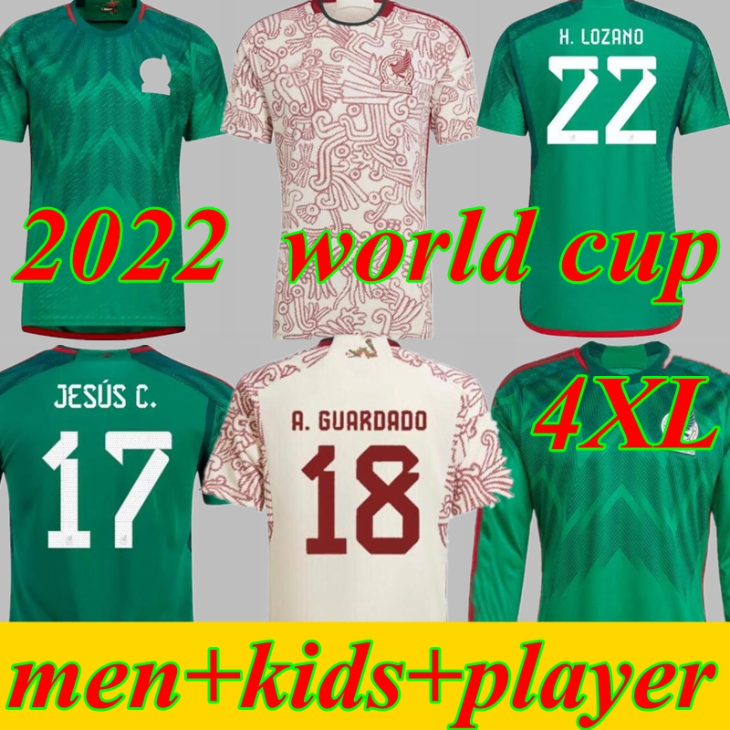 2022 2023 Mexico soccer jersey home away 22 23 RAUL CHICHARITO LOZANO DOS SANTOS football shirt Kids kit women Men sets uniforms Fans player Version
2022 2023 Mexico soccer jersey home away 22 23 RAUL CHICHARITO LOZANO DOS SANTOS football shirt Kids kit women Men sets uniforms Fans player Version