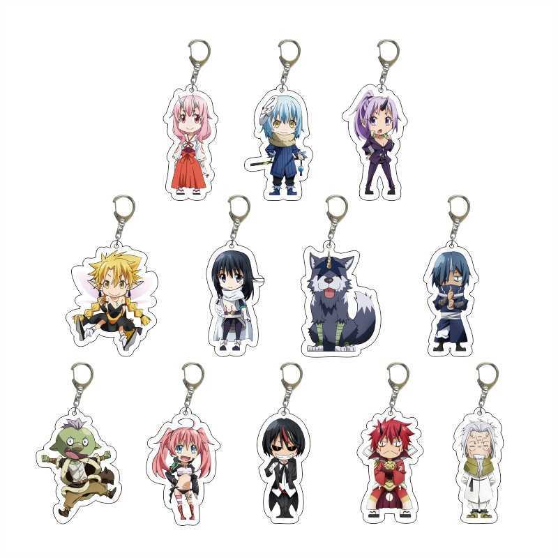 Key Rings Anime Genshin Impact Plushie Pendant Toys Kawaii Slime 7 Element Xiao Venti Zhongli Keychain Backpacks Keychains Accessories G230210