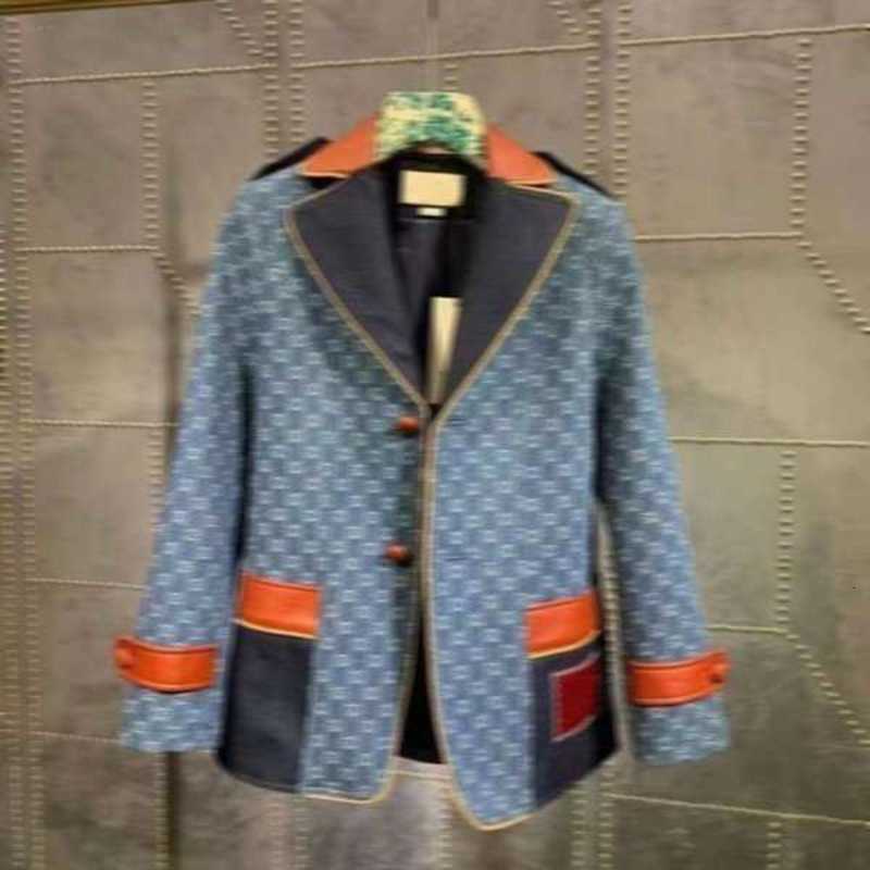 Women' Suits Blazers blazers Clothing with full letters spring released tops 3Q0O, Blue
