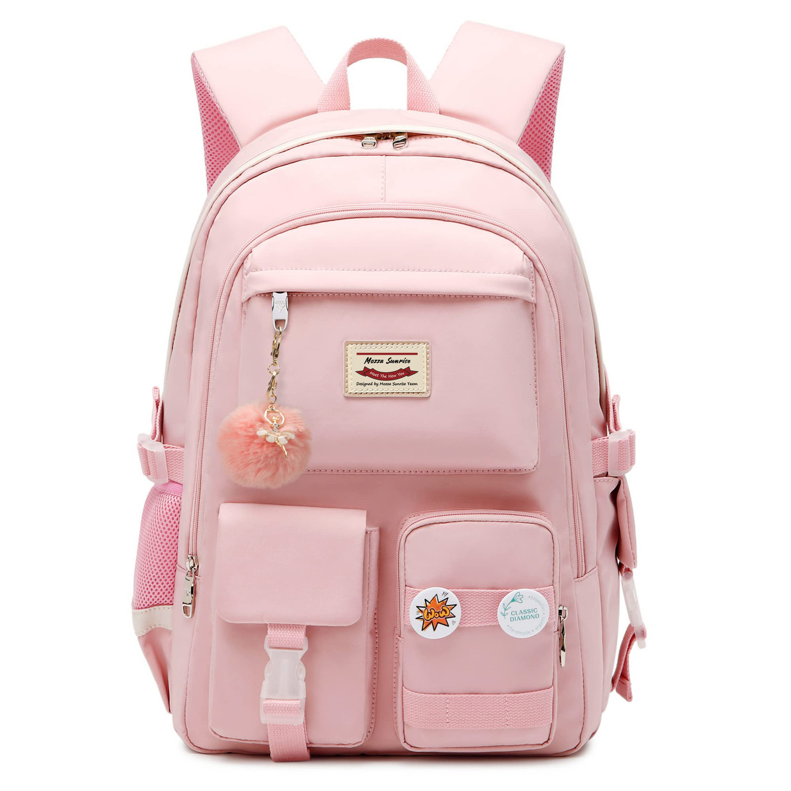 School Bags Backpack Female middle school student large capacity backpack college computer 230210