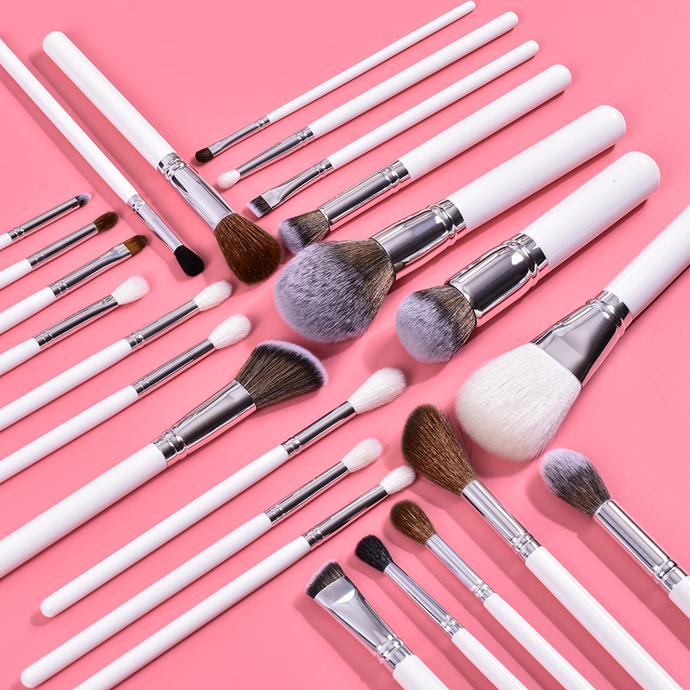 Eye Shadow 26pcs Makeup Brushes Set Blush Foundation Concealer Eyeshadow Eyebrow Powder Cosmetic Brush Soft Fiber Face Make Up Beauty Tools 230211