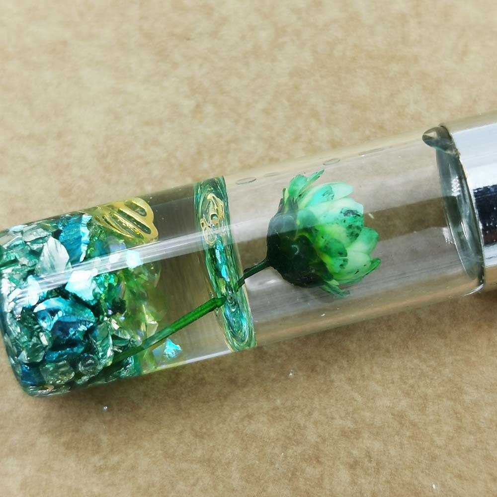 Key Rings ing Bottle Eternal Flower Keychain Student Pendant Backpack Car Key Pendant Couple Gift Flower Glass Bottle Pendant Keychain G230210
