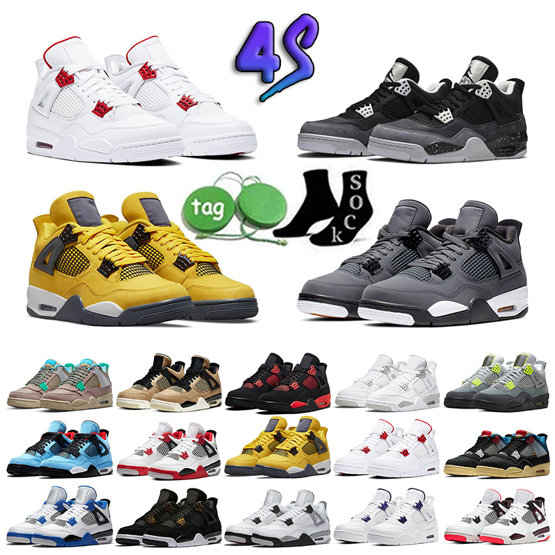 New Jumpman 4 4s IV Designer Basketball Shoes For Mens Womens Sail Green Pink Seafoam Blue Thunder Sb Bred Military Black Cat Sneakers, 25
New Jumpman 4 4s IV Designer Basketball Shoes For Mens Womens Sail Green Pink Seafoam Blue Thunder Sb Bred Military Black Cat Sneakers, 25