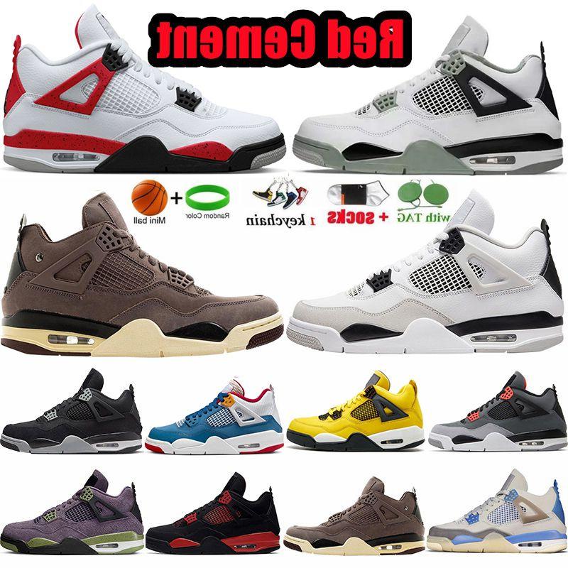 Boots Jumpman 4 4s Basketball Shoes Men Women Military Black Cat Midnight Navy Canvas White Oreo Red Cement Infrared Canyou Purple Seaf Kuol, 33
Boots Jumpman 4 4s Basketball Shoes Men Women Military Black Cat Midnight Navy Canvas White Oreo Red Cement Infrared Canyou Purple Seaf Kuol, 33