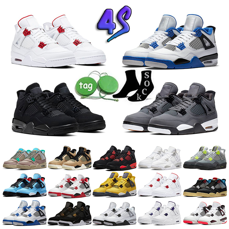 Basketball Shoes 4 4S Military Black Midnight Navy Craft Photon Dust Red Cement Thunder Sail University Blue Violet Ore Jumpman IV Mens Womens Sneaker Trainers, 25
Basketball Shoes 4 4S Military Black Midnight Navy Craft Photon Dust Red Cement Thunder Sail University Blue Violet Ore Jumpman IV Mens Womens Sneaker Trainers, 25