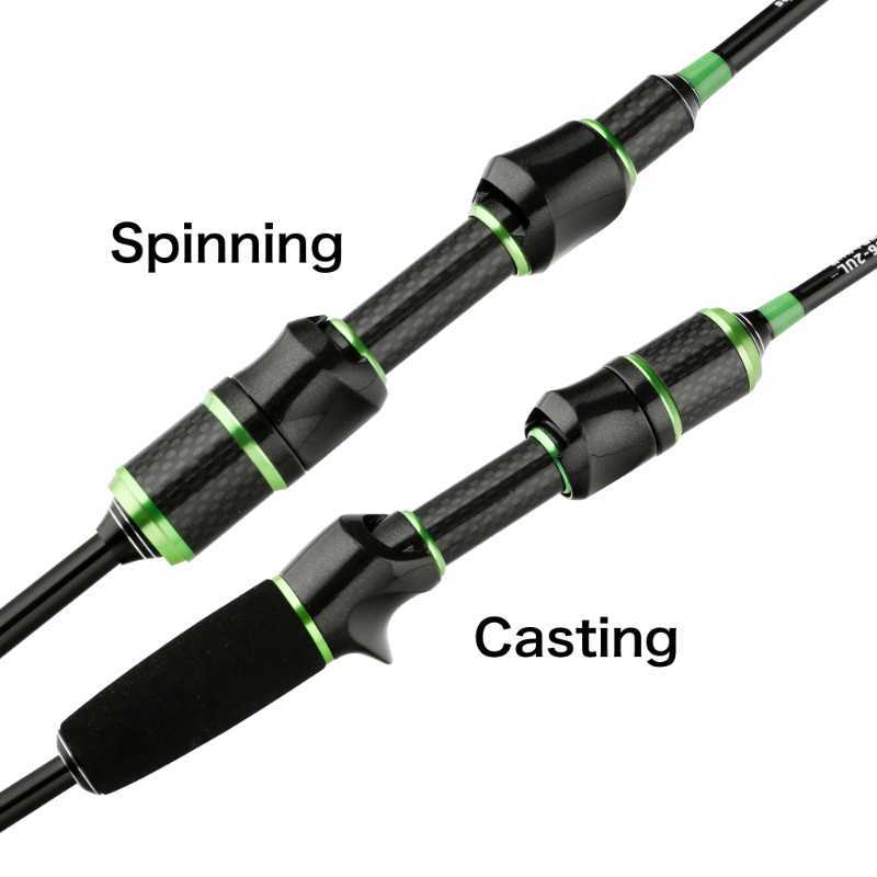 Boat Fishing Rods Ultra Light Fishing Rod Carbon Fiber CastingSpinning Fishing Pole UL Solid Tip Bait WT 28g Line WT 26LB Lure Fishing Rods J230211