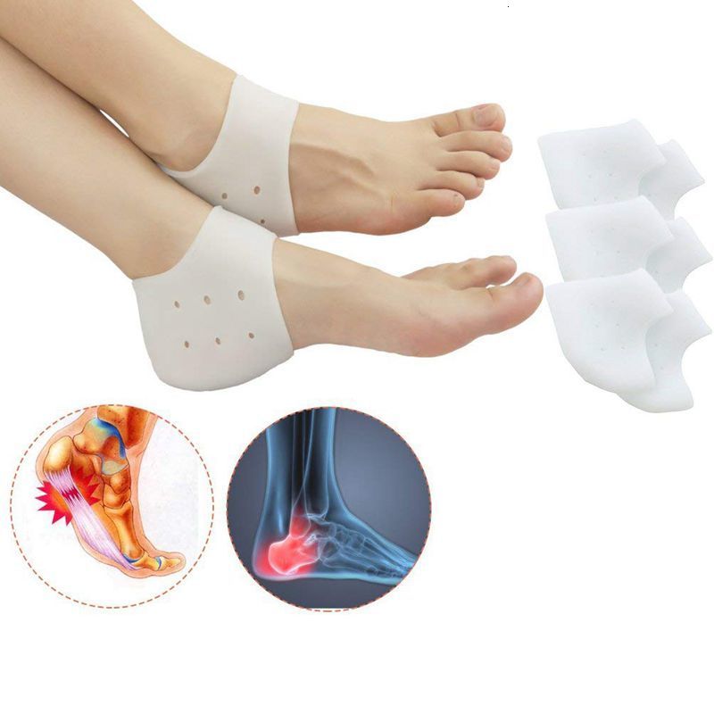 Shoe Parts Accessories Heel Cups Plantar Fasciitis Inserts Gel Pads Cushion Material 3 Pairs Great for Pain Heal Dry Cracked s 230211