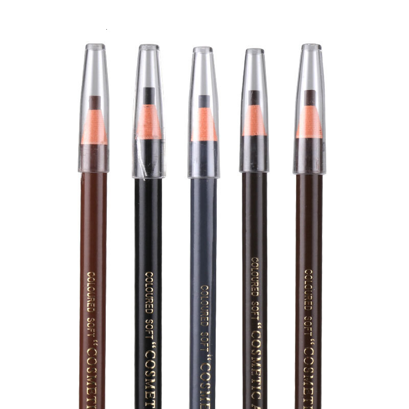 Eyebrow Enhancers 12pcsSet Pencil Makeup Cosmetic Art Waterproof Tint Stereo Types Coloured Beauty Tools 230211