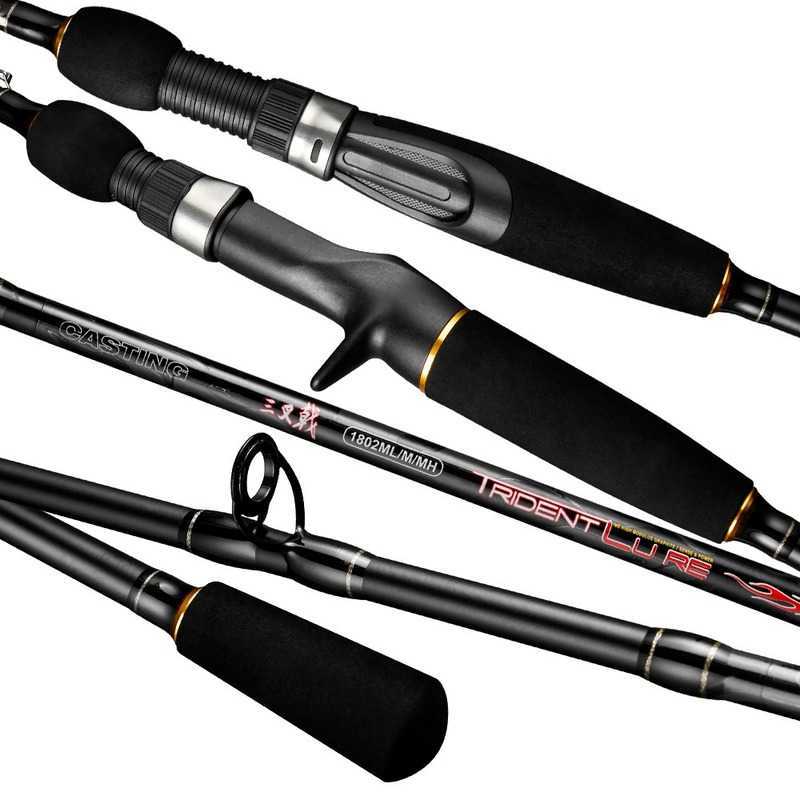Boat Fishing Rods Catchu Fishing Rod Carbon Fiber SpinningCasting Fishing Rods MLMMH 3tips Carpfishing Pole for Reservoir Pond River Stream J230211