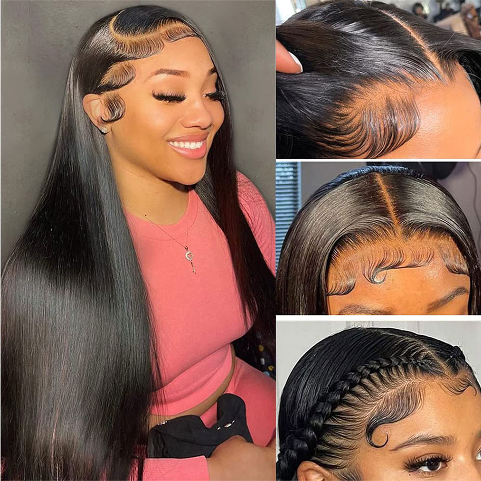 13x4 Lace Frontal Human Hair Wigs For Women Pre plucked Malaysian Straight Human Hair Wigs Transparent Lace Front Wigs 180%, Natural color
13x4 Lace Frontal Human Hair Wigs For Women Pre plucked Malaysian Straight Human Hair Wigs Transparent Lace Front Wigs 180%, Natural color