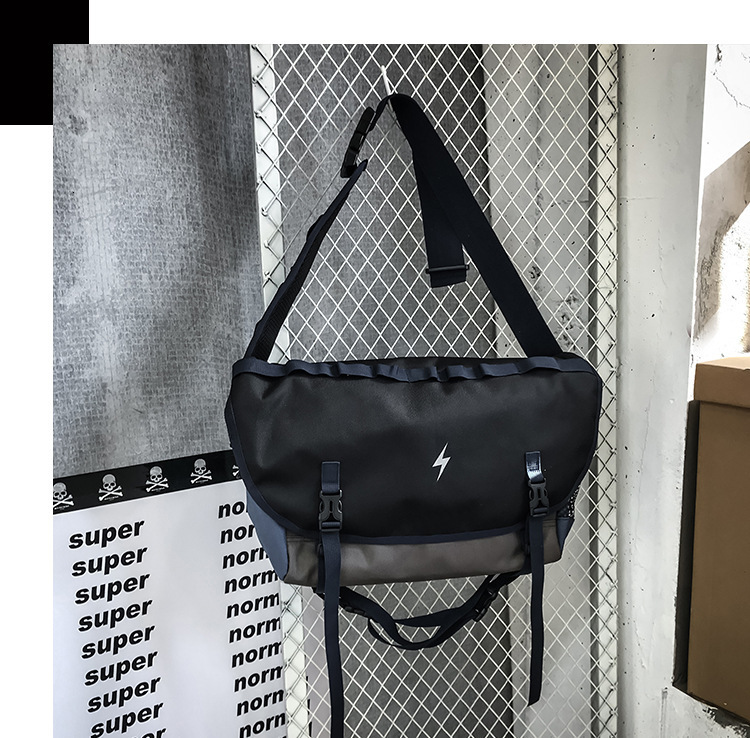 Evening Bags Men Crossbody Reflective Messenger Oxford Waterproof Ridding Sling Shoulder Travel Large Mountain Bike Cycling 230210