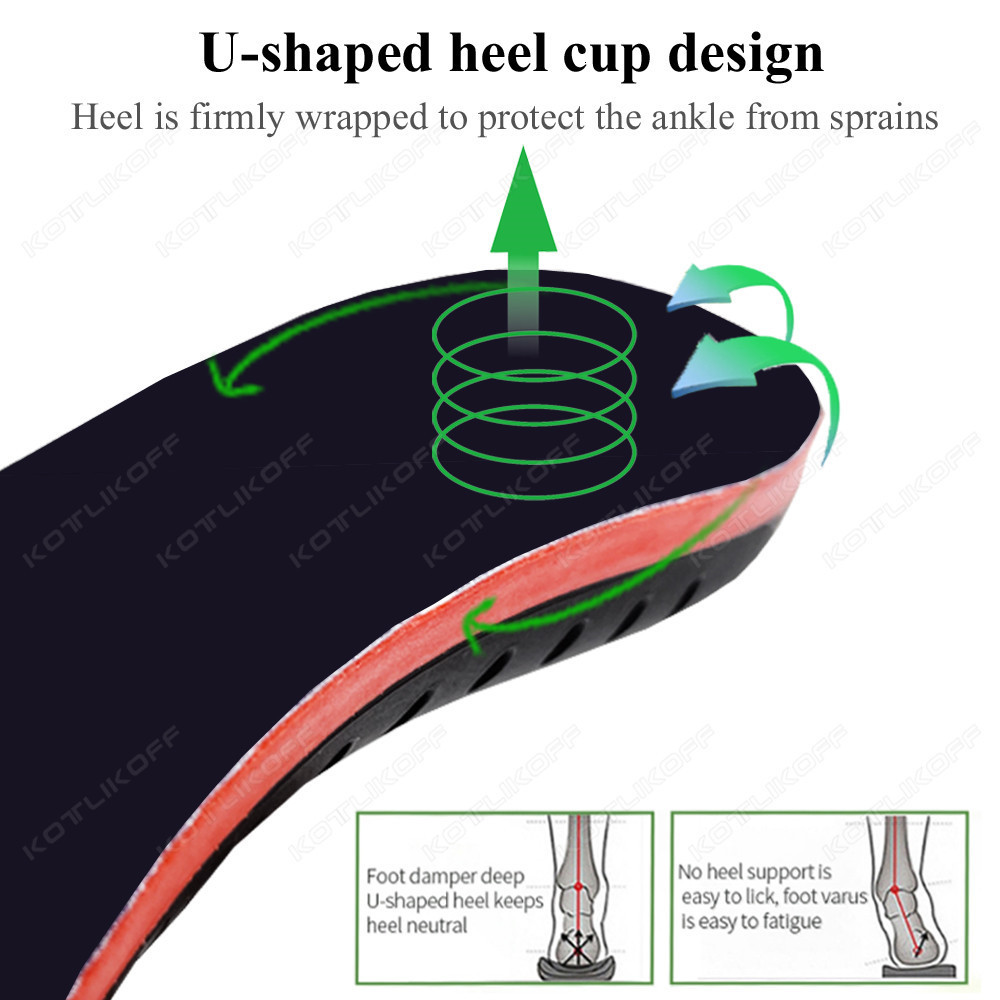 Shoe Parts Accessories Orthopedic Insoles Ortics Flat Foot Arch Support Inserts Work Shoes Soles For Men Woman Heel Plantar Fasciitis 230211