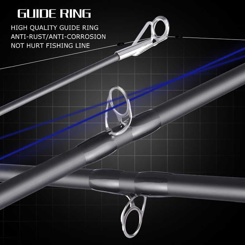 Boat Fishing Rods Sougayilang 34 Sections Lure Fishing Rod SpinningCasting Ultralight Weight Fishing Pole Glass Fiber Travel Rod Fishing Pesca J230211