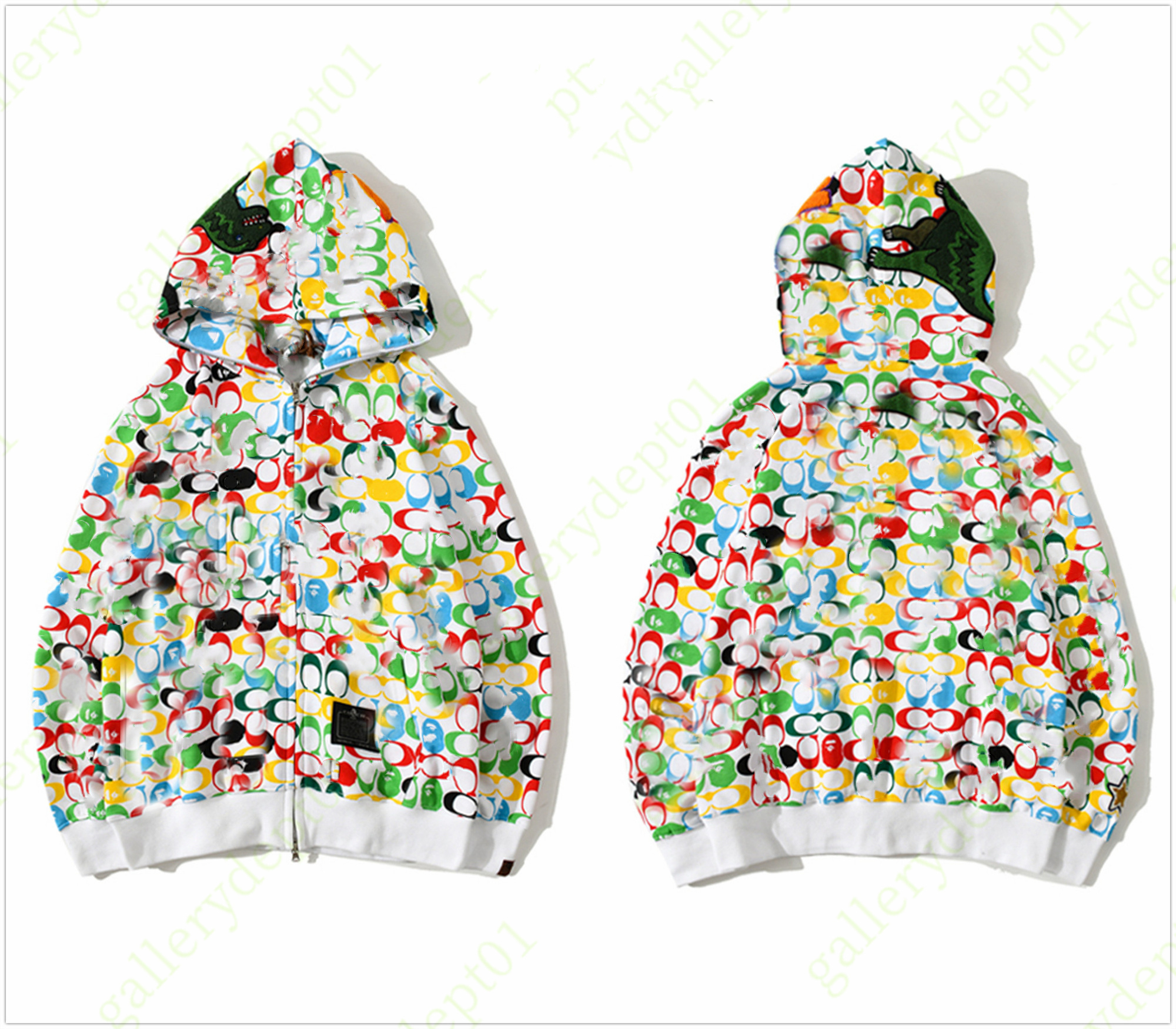 luminous mens hoodies designer hoodie Shark women sweatshirts letters Camo hoody oversized cotton zip sweaters hoodys embroidered cardigan 90OX, Style no.111
luminous mens hoodies designer hoodie Shark women sweatshirts letters Camo hoody oversized cotton zip sweaters hoodys embroidered cardigan 90OX, Style no.111