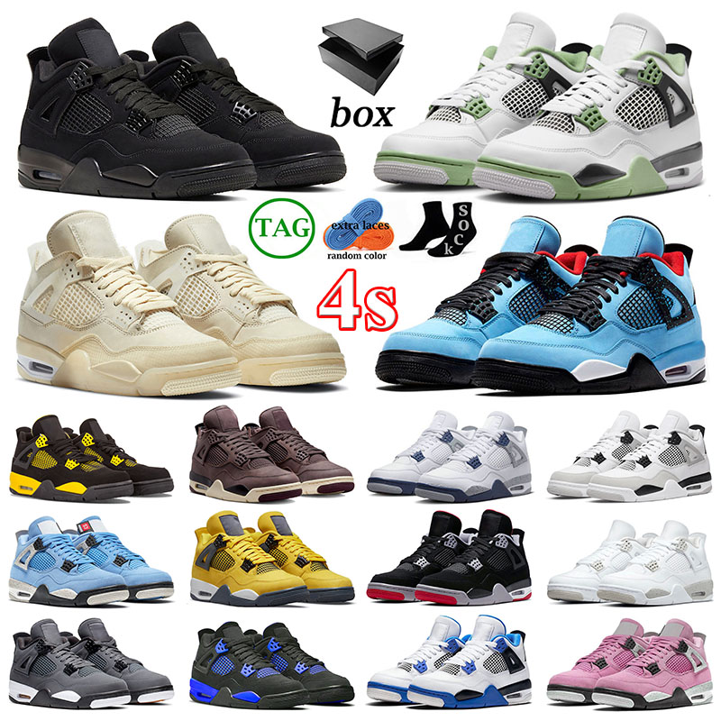 4 Jordens jordas 4s Basketball Shoes J4 Red Thunder Men Women Trainers Oreo New Black Cat Violet Ore Military Black Canvas Sail Manila, 36-47 union analyzes
4 Jordens jordas 4s Basketball Shoes J4 Red Thunder Men Women Trainers Oreo New Black Cat Violet Ore Military Black Canvas Sail Manila, 36-47 union analyzes