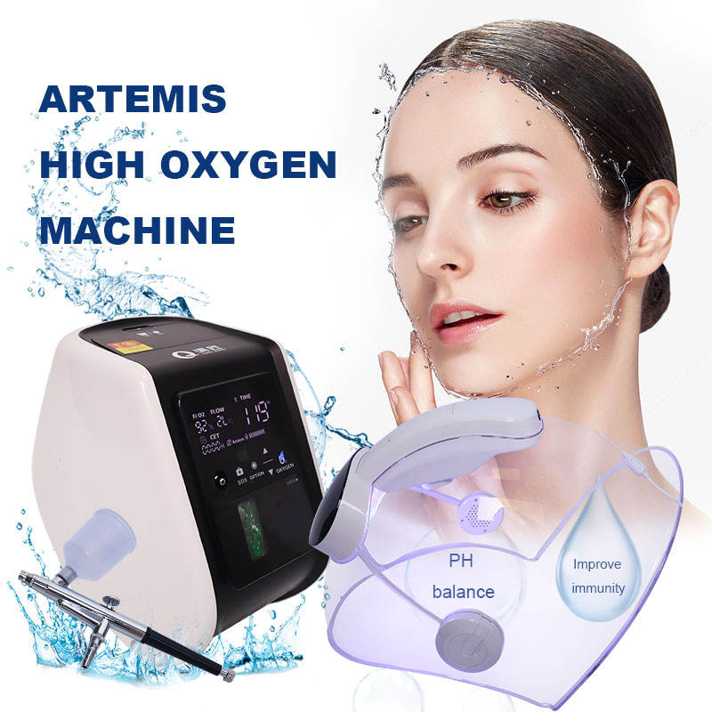 Portable Oxygen Jet High-concentrated facial machine Hyperbaric Beauty Skin Rejuvenation Peel Oxygen Facial Machine