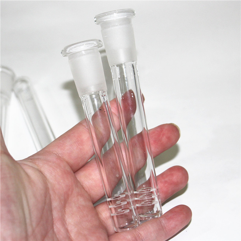 Hookahs Glass Downstem Diffuser 14mm to 18mm Male Female glass down stem adapter for bongs water pipes
Hookahs Glass Downstem Diffuser 14mm to 18mm Male Female glass down stem adapter for bongs water pipes