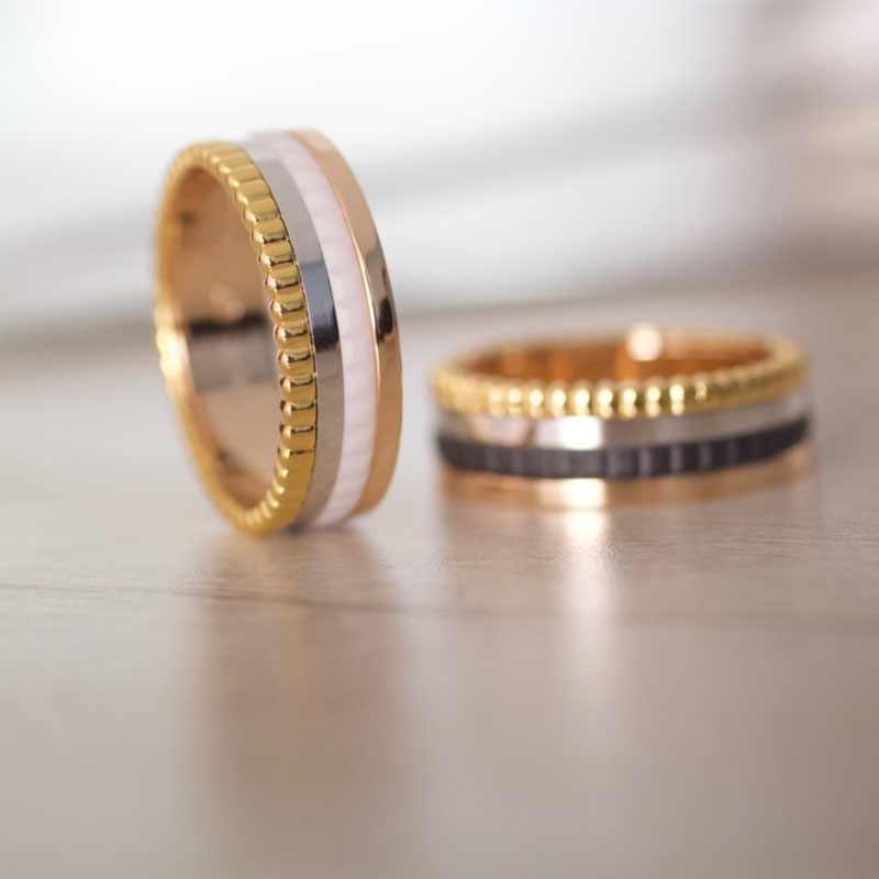 high quality luxury jewerlry party ceramic ring for women charming ring 18k gold plated movement
high quality luxury jewerlry party ceramic ring for women charming ring 18k gold plated movement