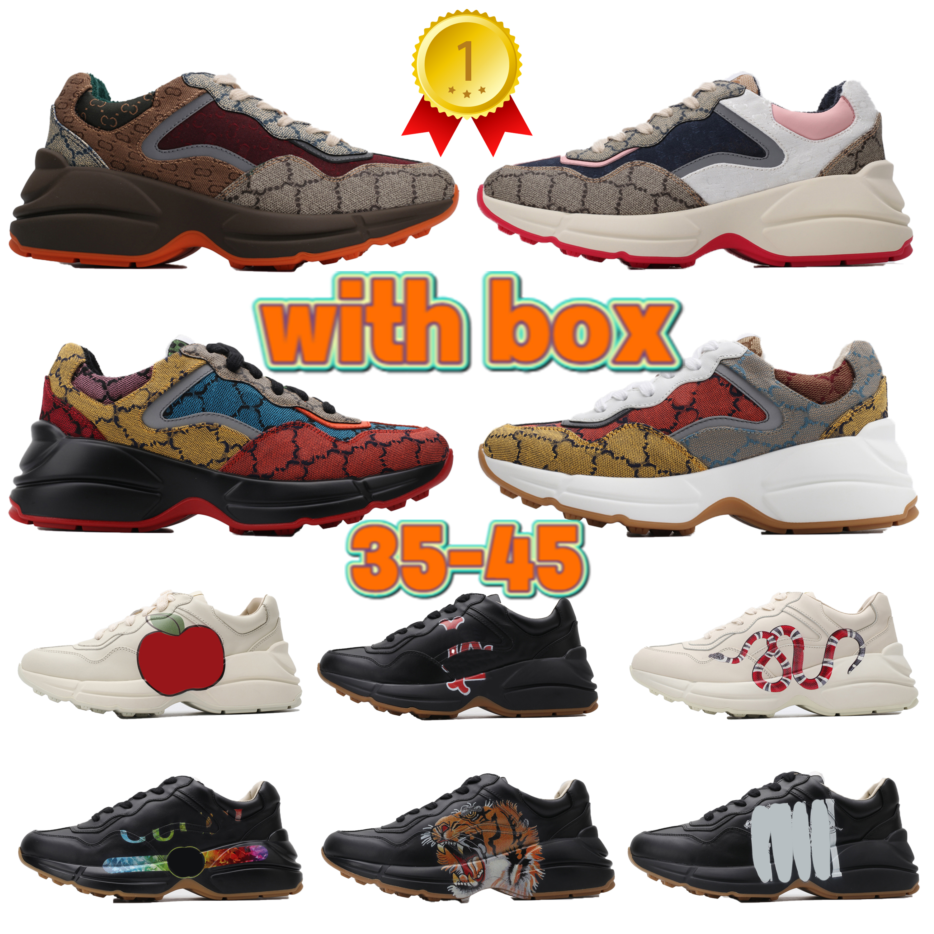 Sneakers Rhython Casual Shoes Women Platform Dad Shoes Famous Designer Men Luxury Vintage Logo Thick Sneakers Beige Black Canvas Leather Interlocking Screen Print
Sneakers Rhython Casual Shoes Women Platform Dad Shoes Famous Designer Men Luxury Vintage Logo Thick Sneakers Beige Black Canvas Leather Interlocking Screen Print