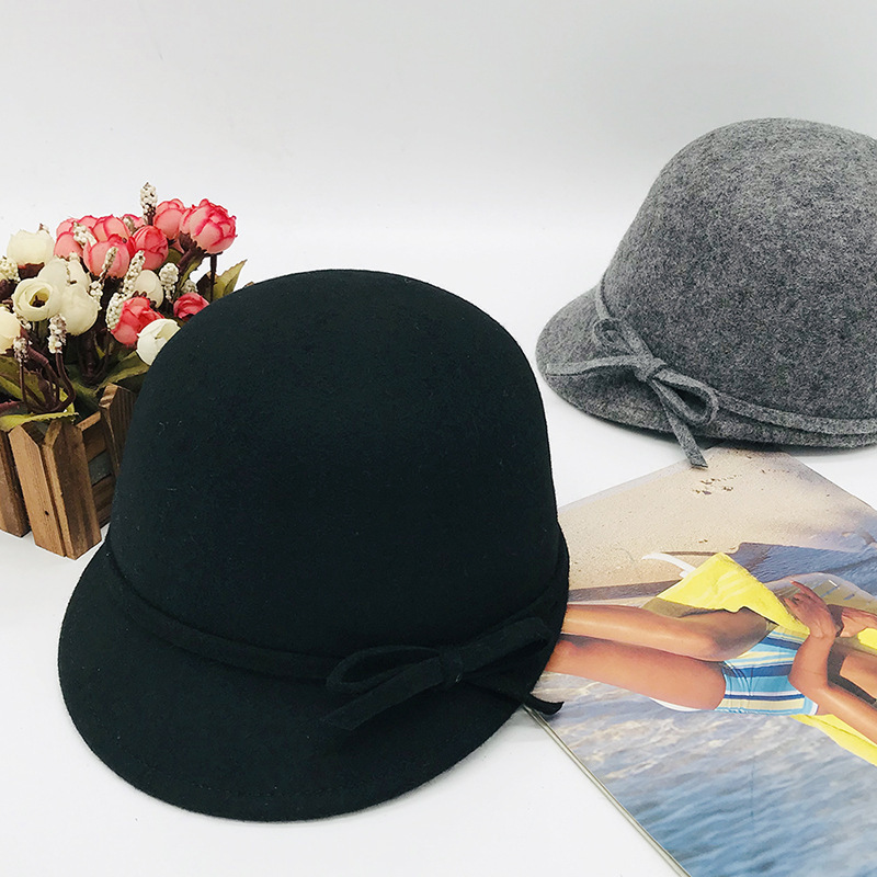 Ball Caps Wool Hat Soft Short Brim Tweed Baseball Winter Sport Outdoor 5659cm Adjustable 230211